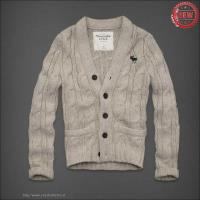 heren abercrombie and fitch truien cardigan knop twisting lichtgrijs Outlet Tilburg 9xjxd535